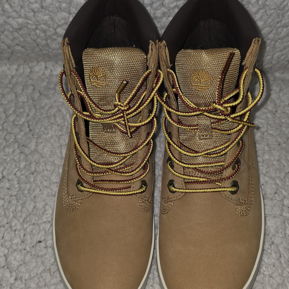 Timberland Tan High-Top Sneakers